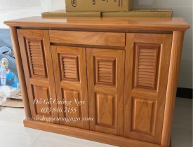 15+ Mẫu Tủ Giày Dép Gỗ Tự Nhiên 1m2 Bền Đẹp - Cách Chọn Đúng Chuẩn 