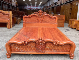 17 Mẫu Giường Gỗ Hương Cao Cấp, Giá Rẻ Đẹp 2023