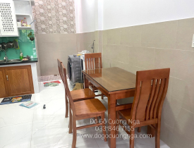 Bàn Ăn 4 Ghế Gỗ Giá Rẻ Có Bền Không ?