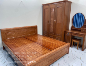 Có Nên Mua Combo Phòng Ngủ Gỗ Xoan Đào ? Kinh Nghiệm 