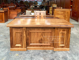 30+ Mẫu Bàn Làm Việc Giám Đốc Gỗ Tự Nhiên Đẹp, Chất Lượng