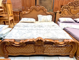 Cơ Sở Bán Giường Ngủ Gỗ Gõ Đỏ Tại Tân Bình 