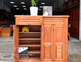 Tủ Giày Gỗ Tự Nhiên Giá Rẻ Quận 12