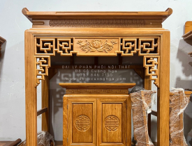 Bàn Thờ Gia Tiên Gỗ Tự Nhiên Giá Rẻ Quận 12
