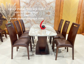 Bàn Ăn Gỗ Tự Nhiên Giá Rẻ Tại Quận 12