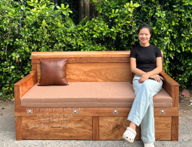 Khám Phá Mẫu Giường Gấp Gỗ Có Ngăn Kéo Đa Năng Hữu Ích Cỡ Nào