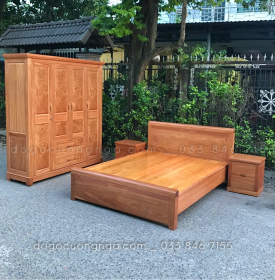 Bộ Combo Phòng Ngủ Gỗ Đinh Hương CB 20.1