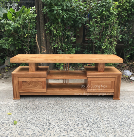 Kệ Tivi Gỗ Hương Xám Hiện Đại Mẫu Nhật Giá Rẻ KG 020