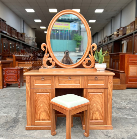 Bàn Phấn Trang Điểm Gỗ Đinh Hương 1m1 Sang Trọng 