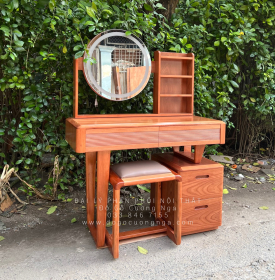 Bàn Phấn Trang Điểm Gỗ Xoan Đào 1m Hiện Đại Giá Rẻ 
