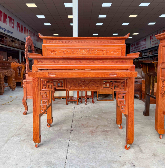 Bàn Thờ Gỗ Hương Đá 2 Tầng Sự Lựa Chọn Đẳng Cấp 