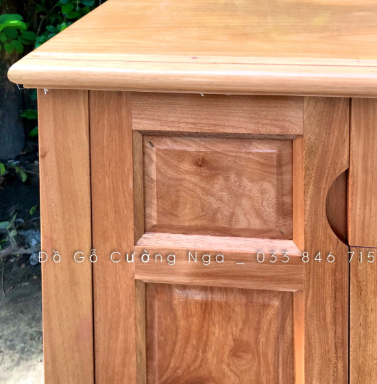 Tủ Giày Dép Gỗ Đinh Hương 3 Cánh Cao Cấp Giá Rẻ - TD 07