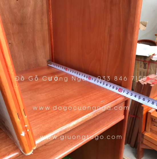 Bàn Học Sinh Gỗ Xoan Đào 1m Kèm Giá Sách