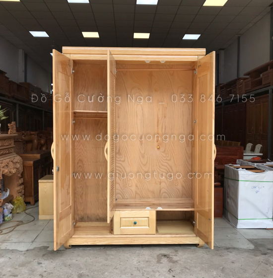 Combo phòng ngủ gỗ sồi - CN50