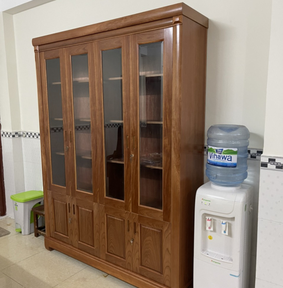 Tủ Sách Gỗ Xoan Đào 1m6 Cao Cấp Đẹp 