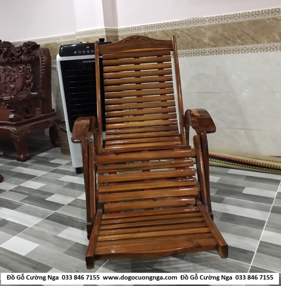 Ghế Dây Thư Giãn Gỗ Tràm Bông Vàng Giá Rẻ - 3 Dây 