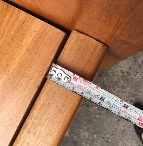 Giường gỗ gõ đỏ vạt phản liền mẫu lãng hồng 