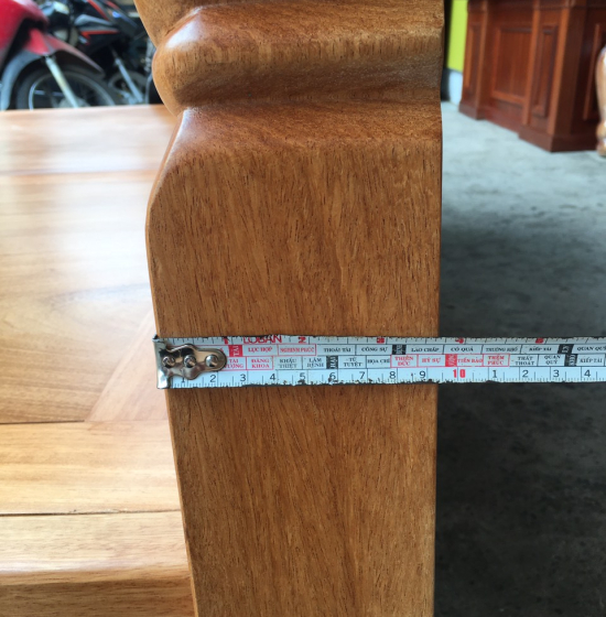 Giường gỗ gõ đỏ vạt phản liền mẫu lãng hồng 