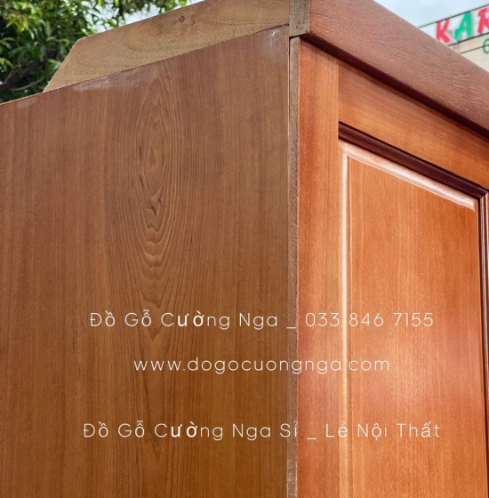 Tủ Sách - Tủ Hồ Sơ Gỗ Xoan Đào 1m2 Đẹp Giá Rẻ 