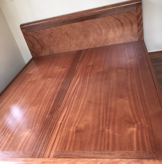 Giường gỗ xoan đào phản liền cao cấp 