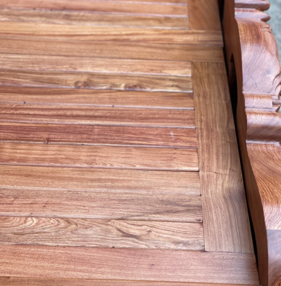 Giường gỗ hương đá cao cấp GH 02