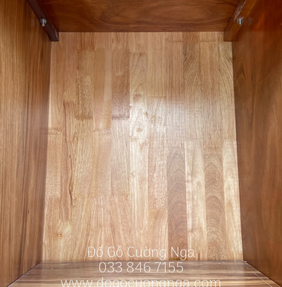 Tủ quần áo gỗ Hương Xám 3 cánh 1m6 hiện đại 