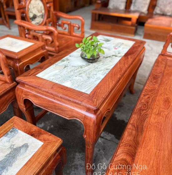 Salon Móc gỗ Hương Đá Cao Cấp 