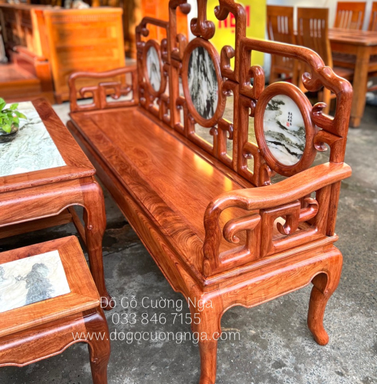 Salon Móc gỗ Hương Đá Cao Cấp 