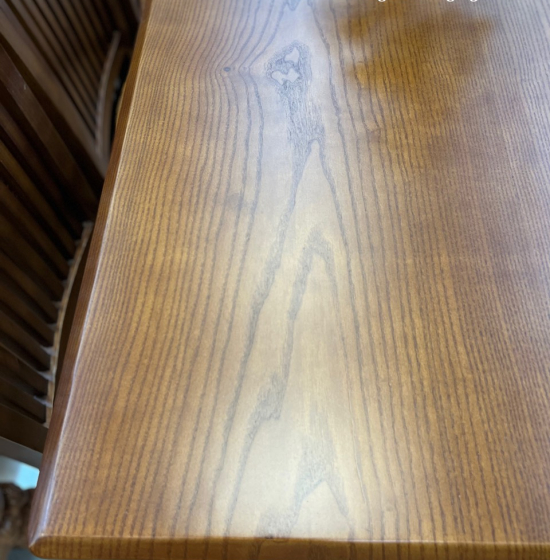 Bàn ăn gỗ sồi nga lau màu óc chó 6 ghế hiện đại BG 058