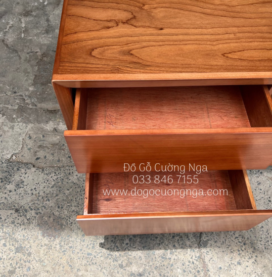 Kệ Tivi Gỗ Xoan Đào Hiện Đại - 4 Ngăn Kéo KG 24