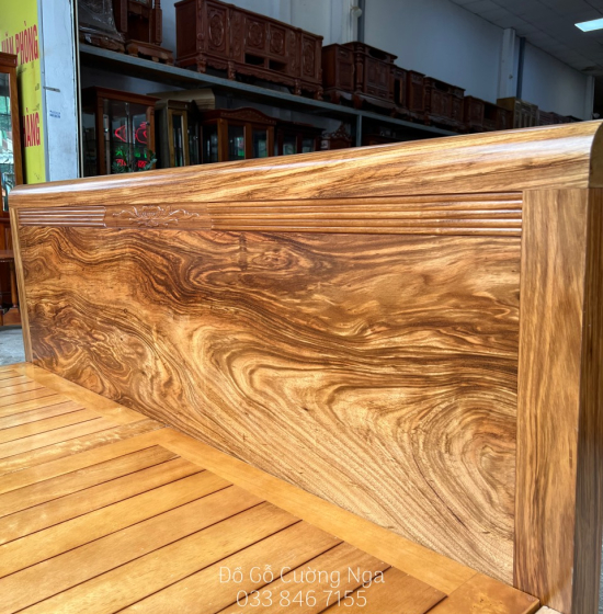 Giường Ngủ Gỗ Hương Xám Hiện Đại Đẹp Giá Rẻ 