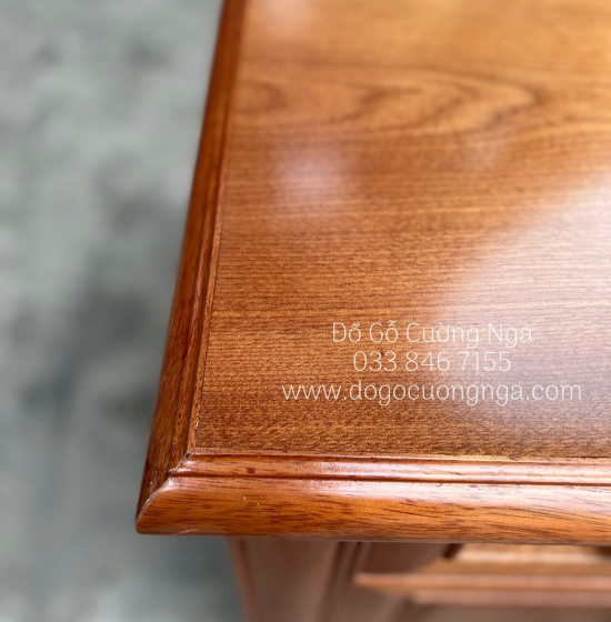 Bàn Trang Điểm Gỗ Xoan Đào 1m1 Đẹp Giá Rẻ TĐ 023