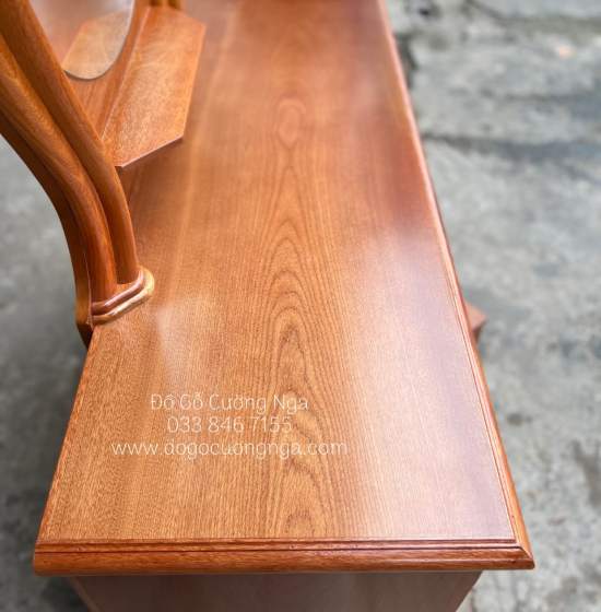 Bàn Trang Điểm Gỗ Xoan Đào 1m1 Đẹp Giá Rẻ TĐ 023