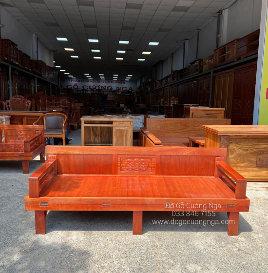 Giường gấp gỗ - ghế giường gỗ xoan đào 1m2x1m9 