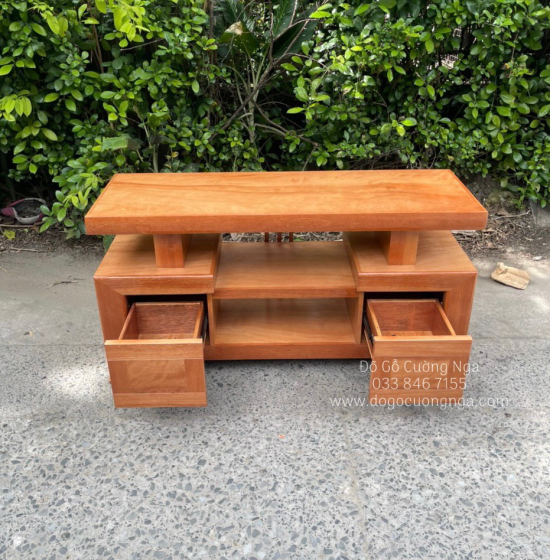 Kệ Tivi Gỗ Đinh Hương Kiểu Nhật Hiện Đại KG 013