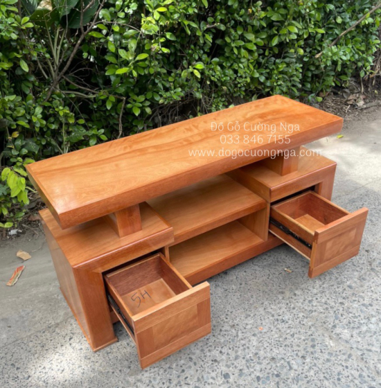 Kệ Tivi Gỗ Đinh Hương Kiểu Nhật Hiện Đại KG 013