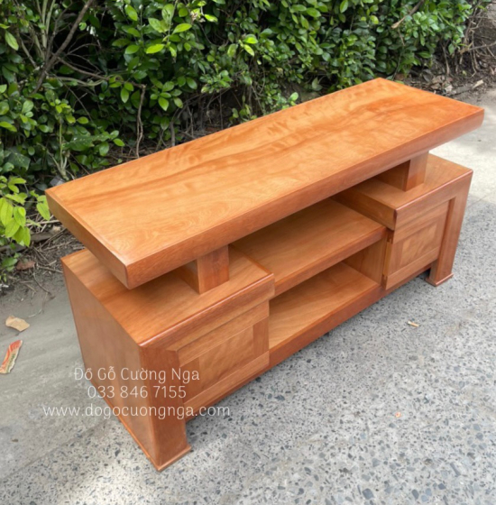 Kệ Tivi Gỗ Đinh Hương Kiểu Nhật Hiện Đại KG 013