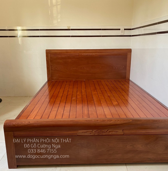 Combo Nội Thất Phòng Ngủ Gỗ Xoan Đào Cao Cấp Và Sang Trọng 