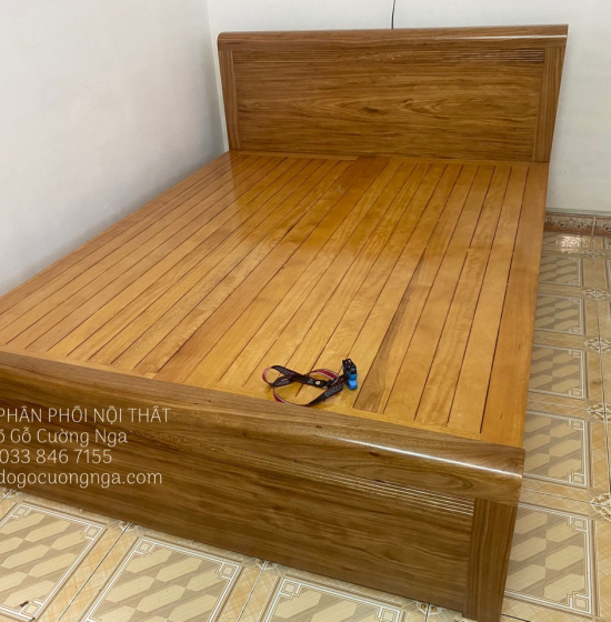 Giường Ngủ Gỗ Hương Xám Hiện Đại Đẹp Giá Rẻ 