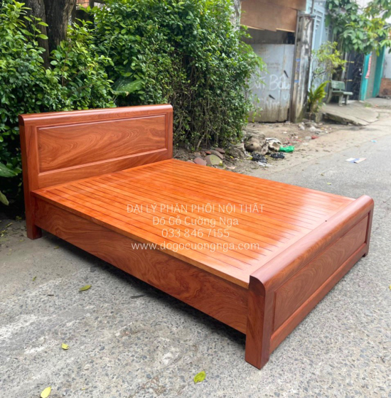 Giường Ngủ Gỗ Hương Đá Cao Cấp Bền Đẹp Giá Rẻ 