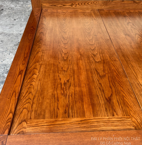 Giường Ngủ Gỗ Sồi Nga Kiểu Nhật Chân Quỳ Đẹp Hiện Đại 