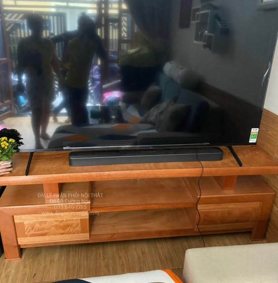 Kệ Tivi Gỗ Đinh Hương Kiểu Nhật Hiện Đại KG 013