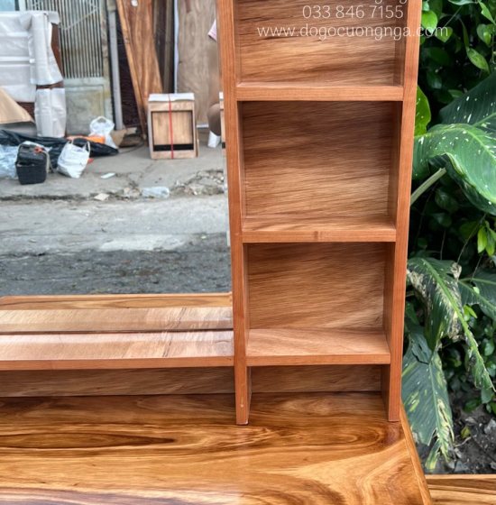 Bàn Phấn Trang Điểm Gỗ Hương Xám TĐ 18.15