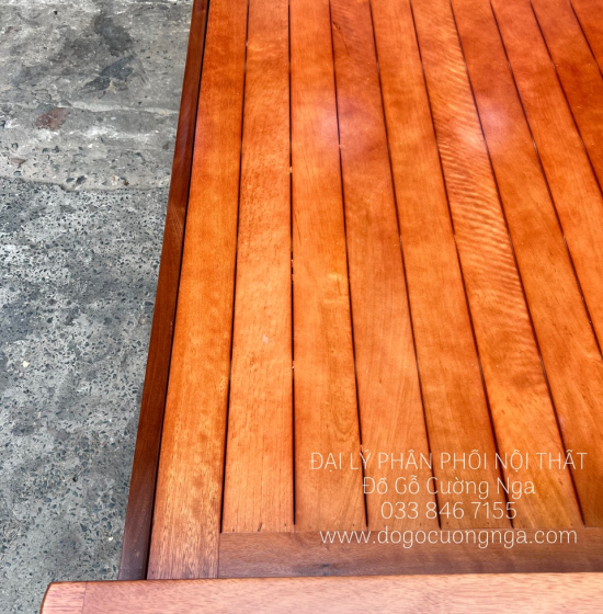 Giường Ngủ Gỗ Xoan Đào Vạt Phản Đẹp Sang Trọng 