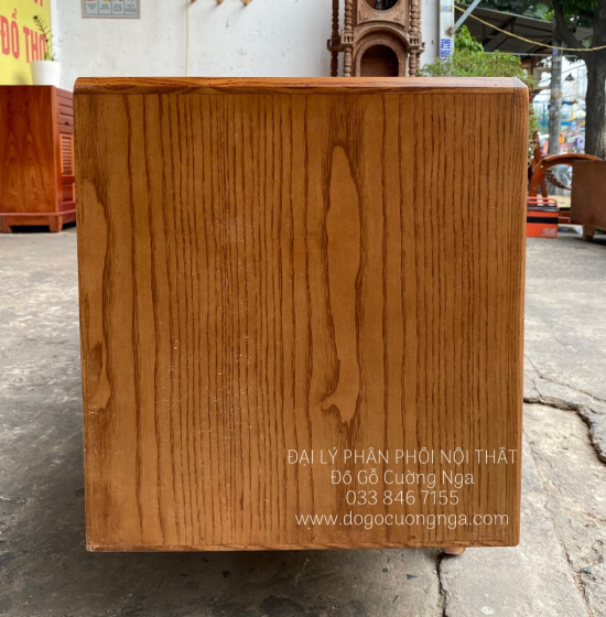 Kệ Tivi Gỗ Sồi Nga Lau Màu Hương KG 16.5