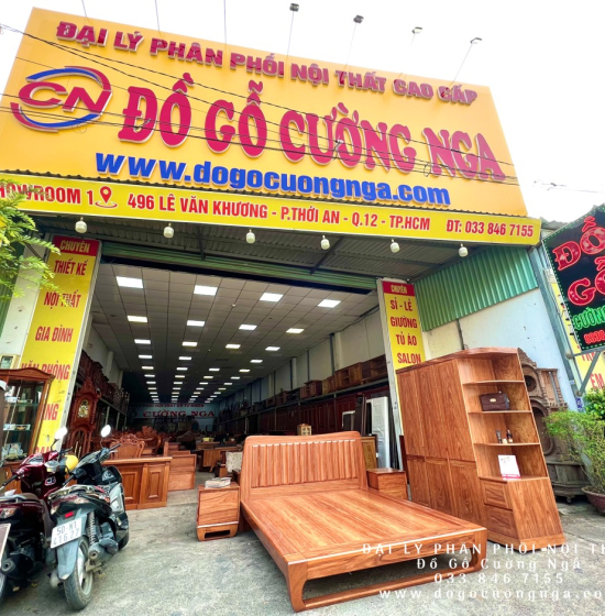 Bộ Combo Phòng Ngủ Gỗ Cẩm Vân Hiện Đại CB19.1