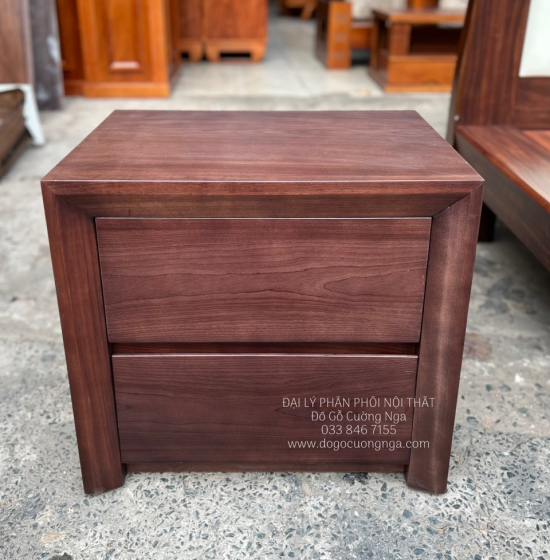 Tủ Táp Đầu Giường Gỗ Óc Chó Hiện Đại Bền Đẹp