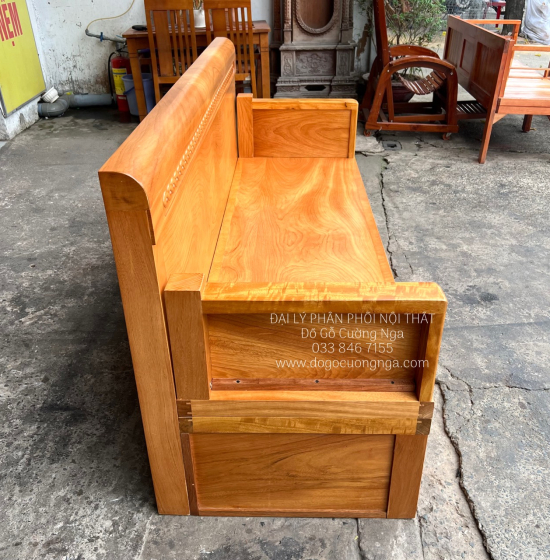 Giường Gấp Gỗ Gõ Đỏ 2 Ngăn Kéo Thông Minh