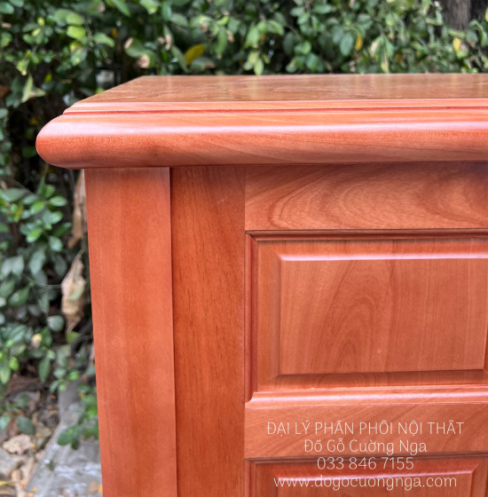 Tủ Giày Dép Gỗ Xoan Đào 3 Cánh Cao TG 17.11