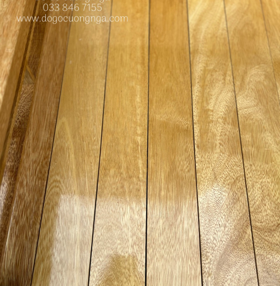 Giường Gấp Gỗ Sồi 2 Ngăn Kéo 1m4x1m9 Màu Tự Nhiên Giá Rẻ 